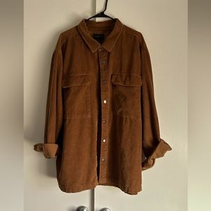Men’s oversized Corduroy Shirt